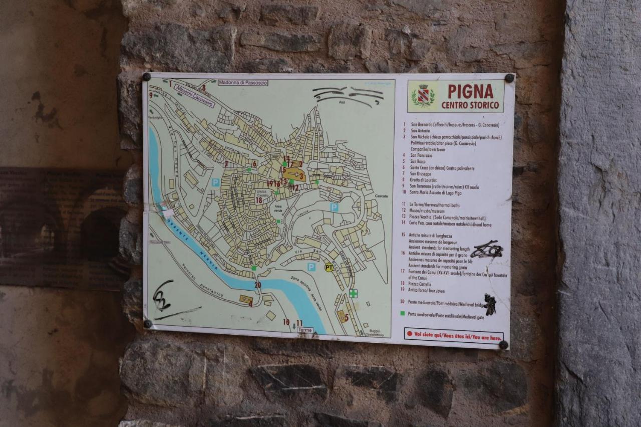 Appartamento Ca' Baci' Pigna Exterior foto